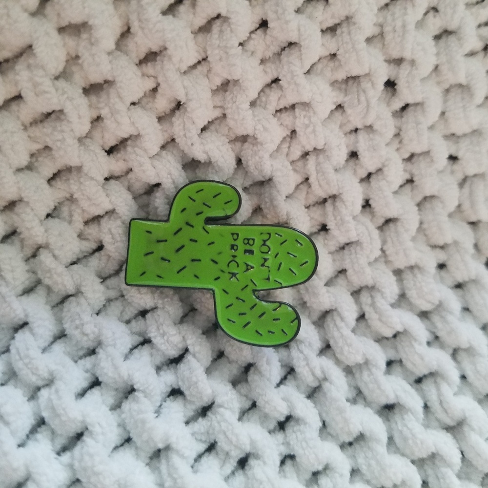 Novelty Catcus Pin